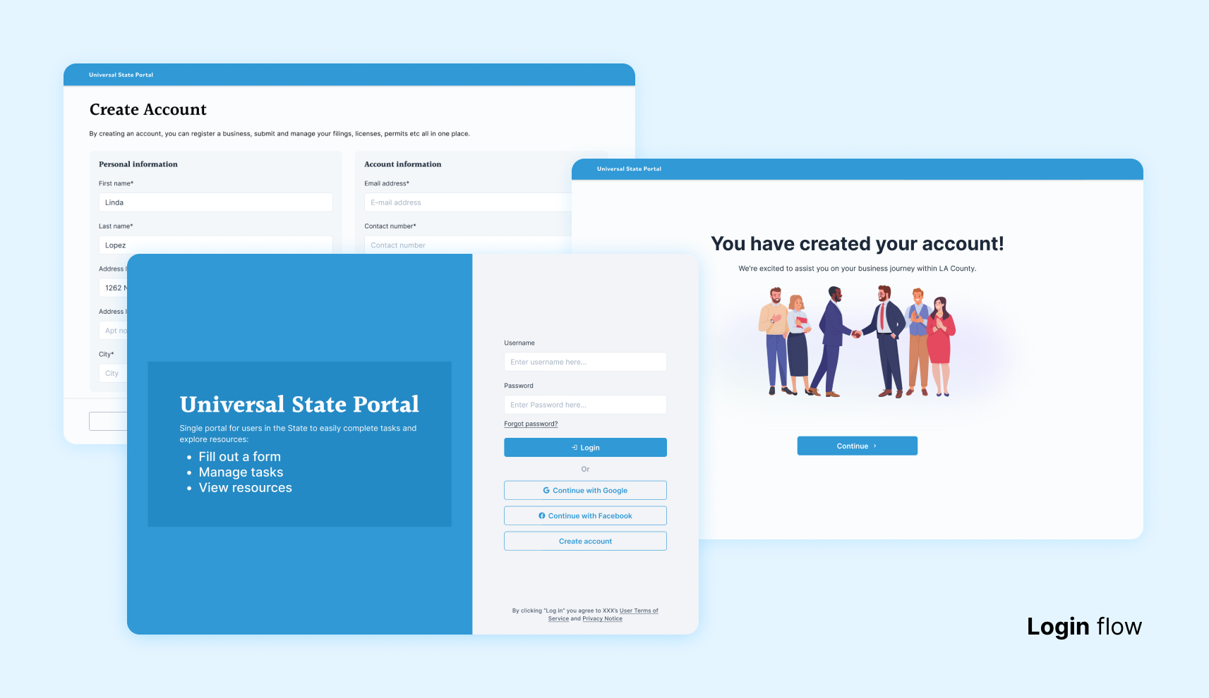 UNIVERSAL PORTAL Banner