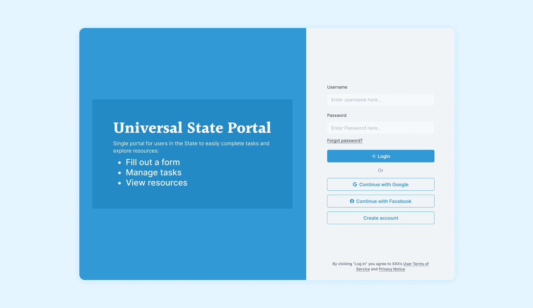 UNIVERSAL PORTAL Banner